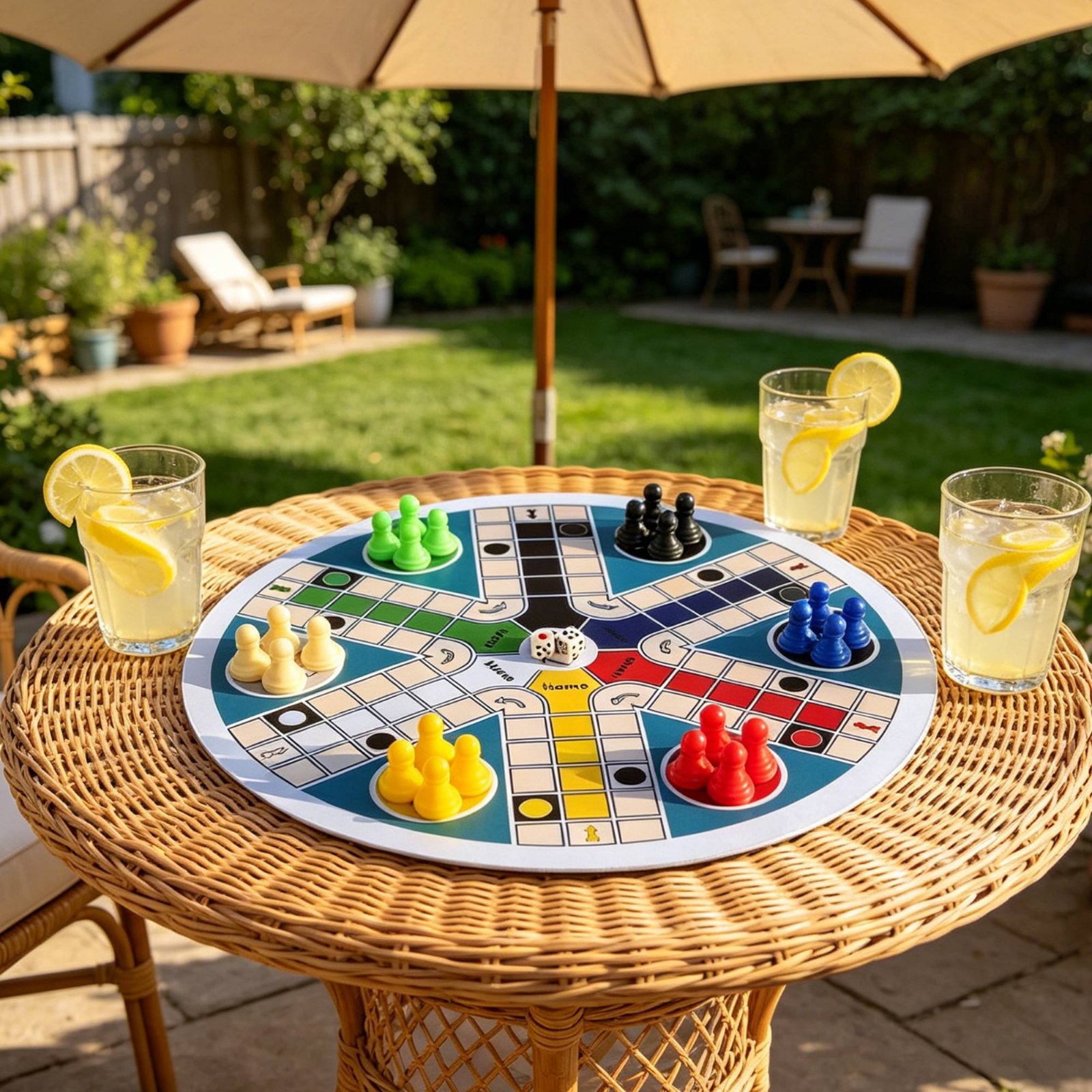 Board Game Ludo - Juego de Ludo para 6 Jugadores,