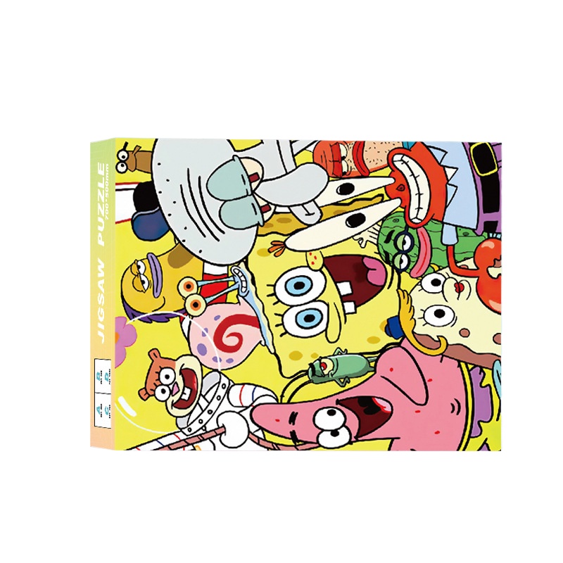 Jigsaw Puzzle Adult - Rompecabezas de Bob Esponja de 1000