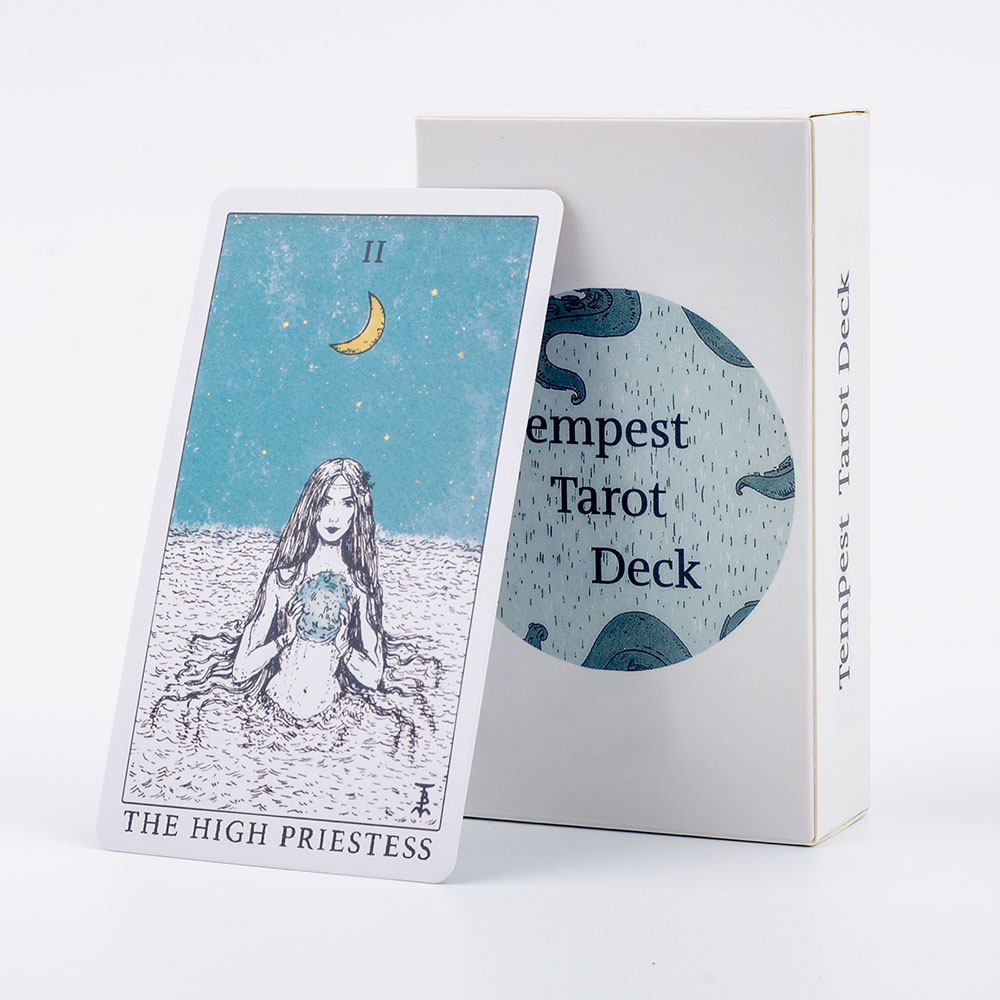 Board Game Design - Baraja de Tarot Tempest con temática