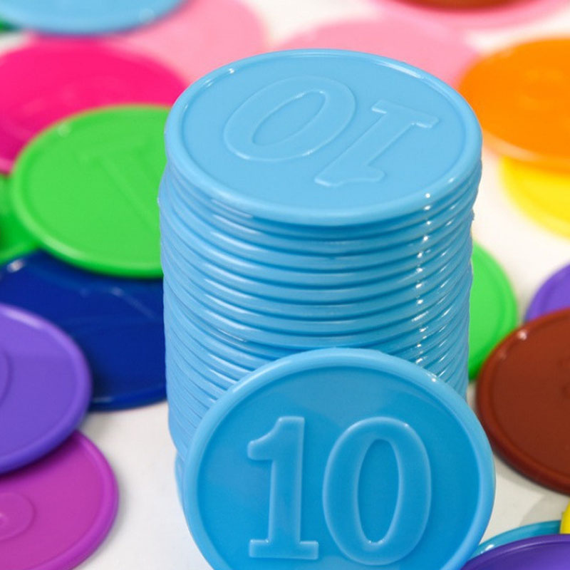 40 Fichas de Póker con Números - Board Game With Chips reseña y precio