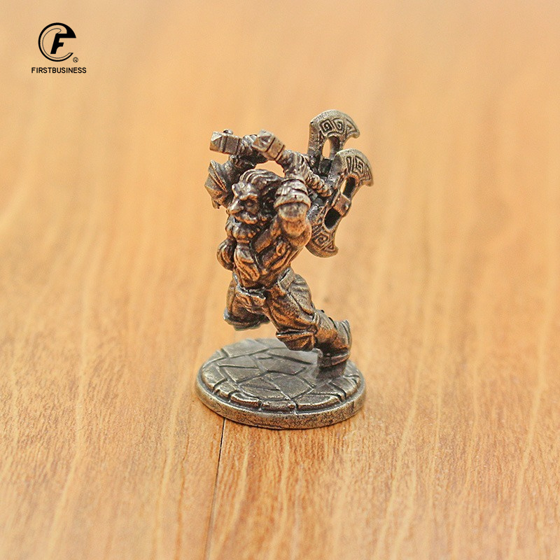 Estatua de guerrero enano en m - Board Game Design reseña y precio