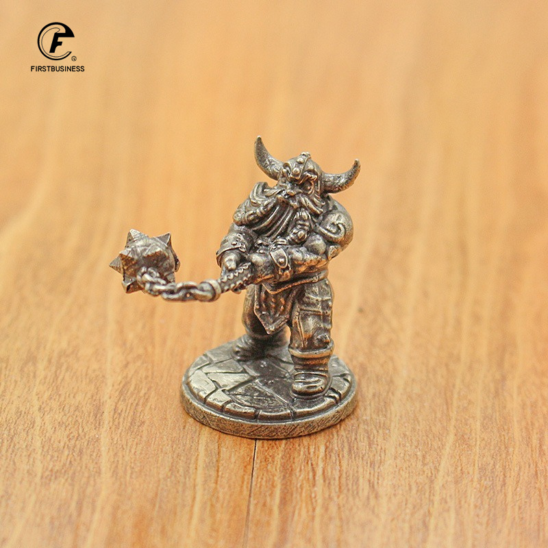 Estatua de guerrero enano en m - Board Game Design reseña y precio
