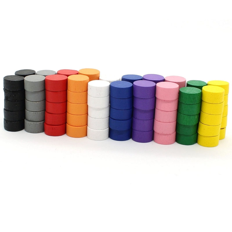 Ficha de discos de juego de 10 - Board Game With Chips reseña y precio