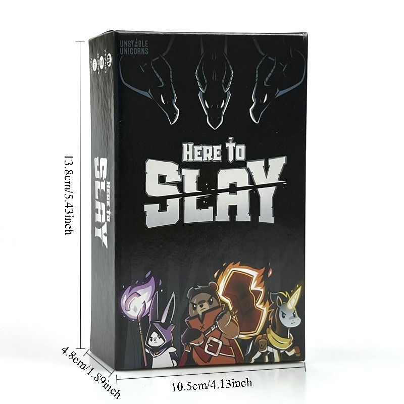 Unstable Games Slay Sleigh: Co - Board Game Here To Slay reseña y precio