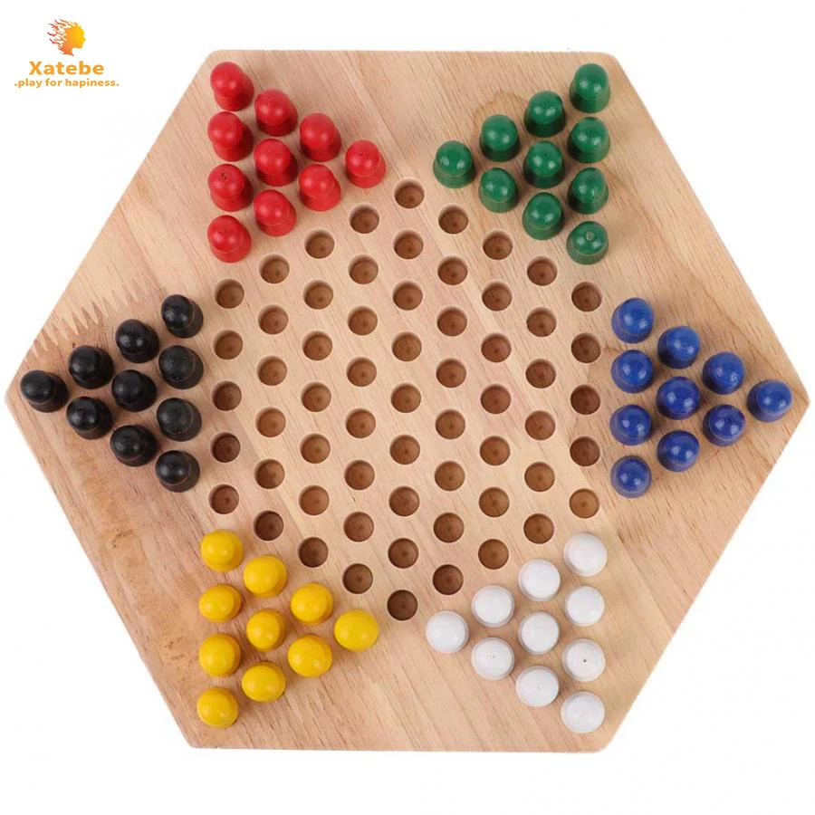 Tablero educativo de madera pa - Board Game Halma reseña y precio