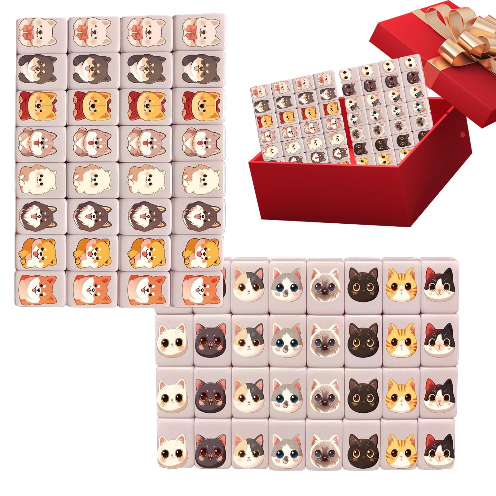 Juego de Mahjong Mini de 65 Pi - Board Game Ideas reseña y precio