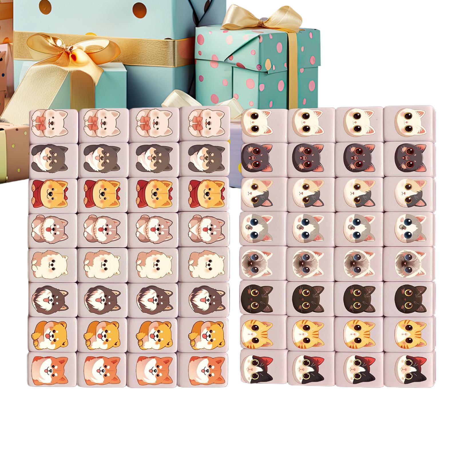 Juego de Mahjong Mini de 65 Pi - Board Game Ideas reseña y precio