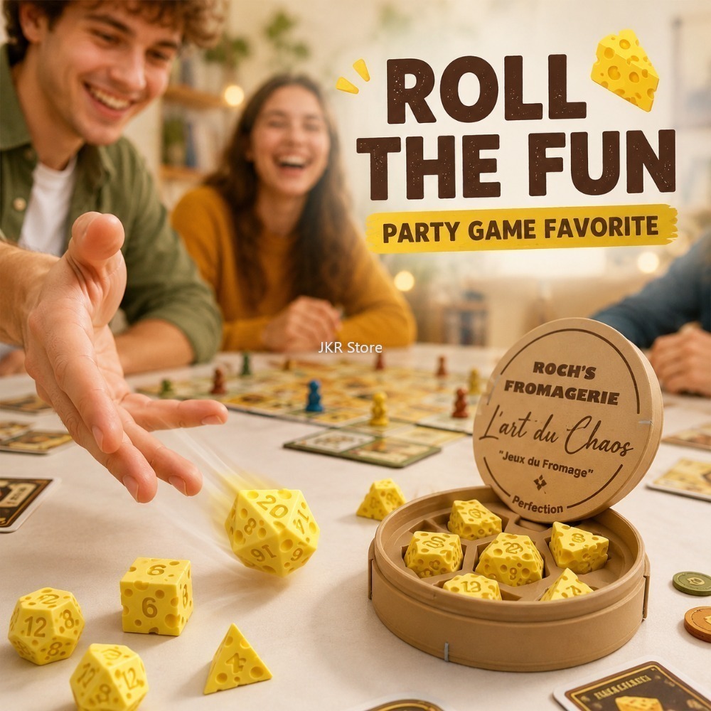 Juego de dados de queso creati - Board Game Review reseña y precio
