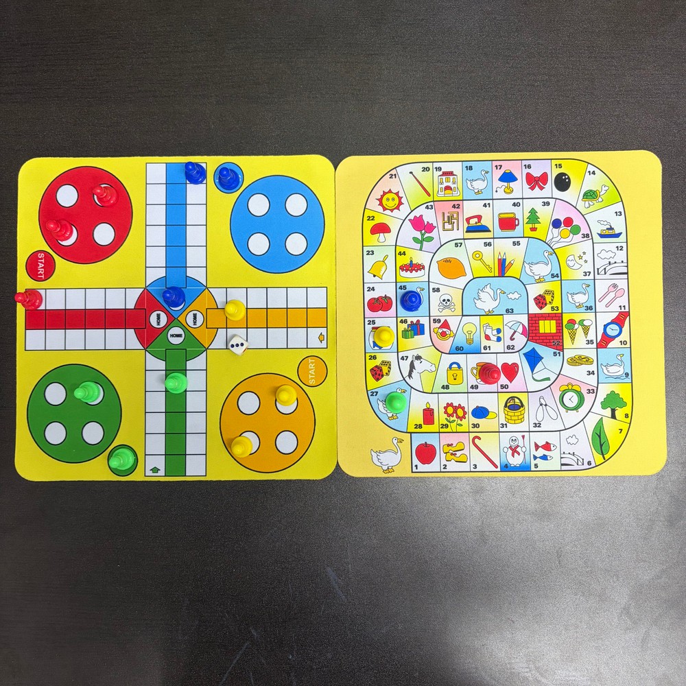 Juego de mesa Ludo y Swan de 2 - Board Game Ludo reseña y precio