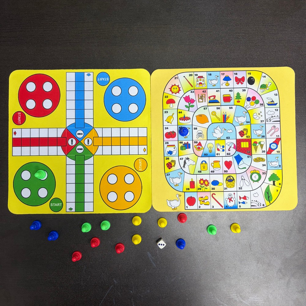 Juego de mesa Ludo y Swan de 2 - Board Game Ludo reseña y precio