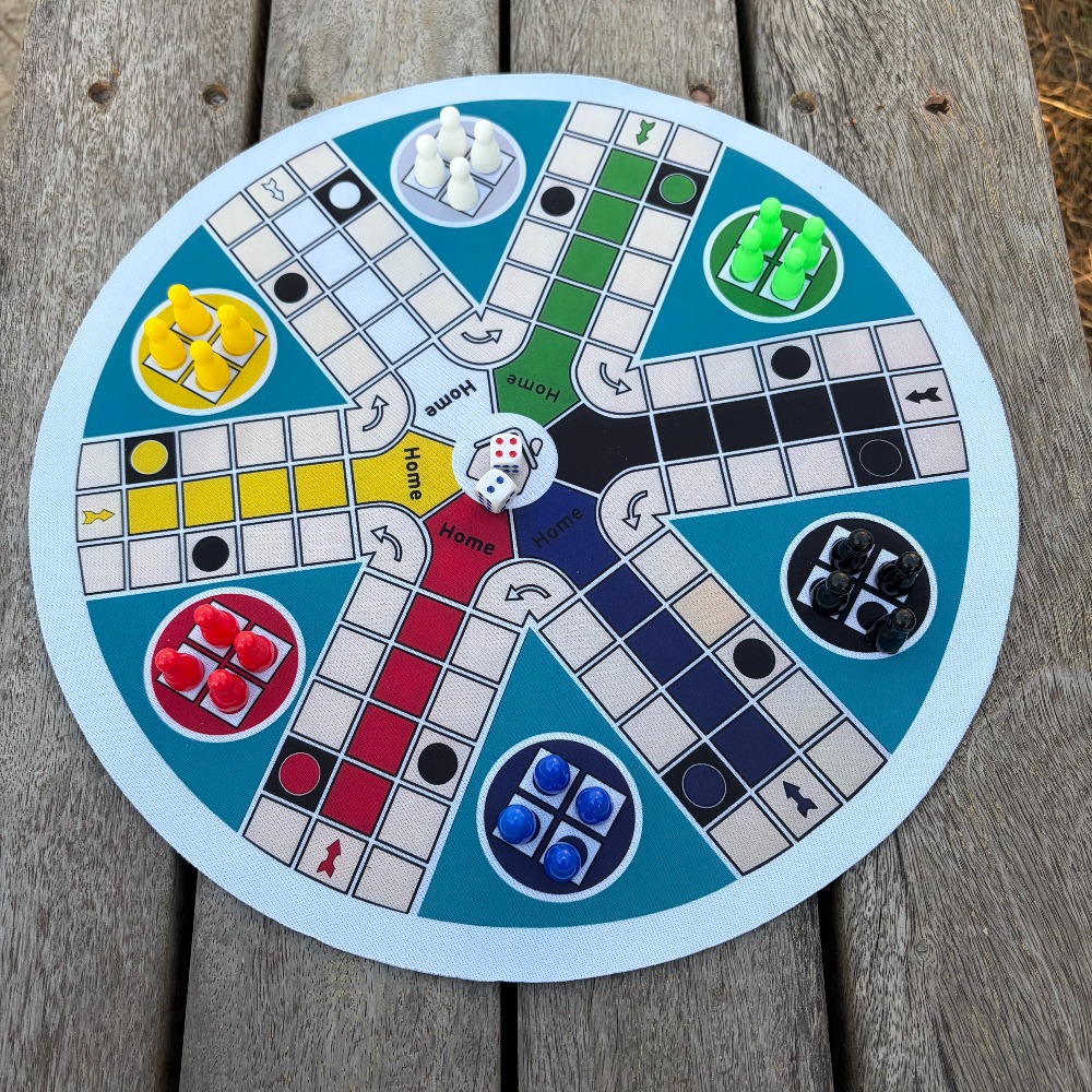 Tablero de juego LUDO para 6 j - Board Game Ludo reseña y precio