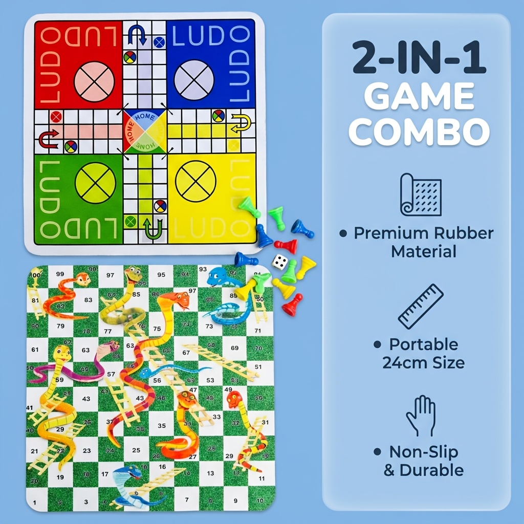 Juego de Mesa 2 en 1 Ludo y Se - Board Game Ludo reseña y precio