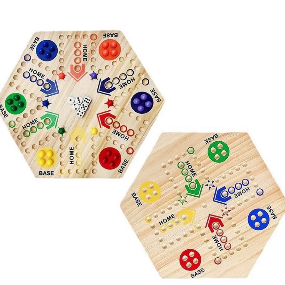 Juego de mesa de mármol, juego - Board Game Ludo reseña y precio