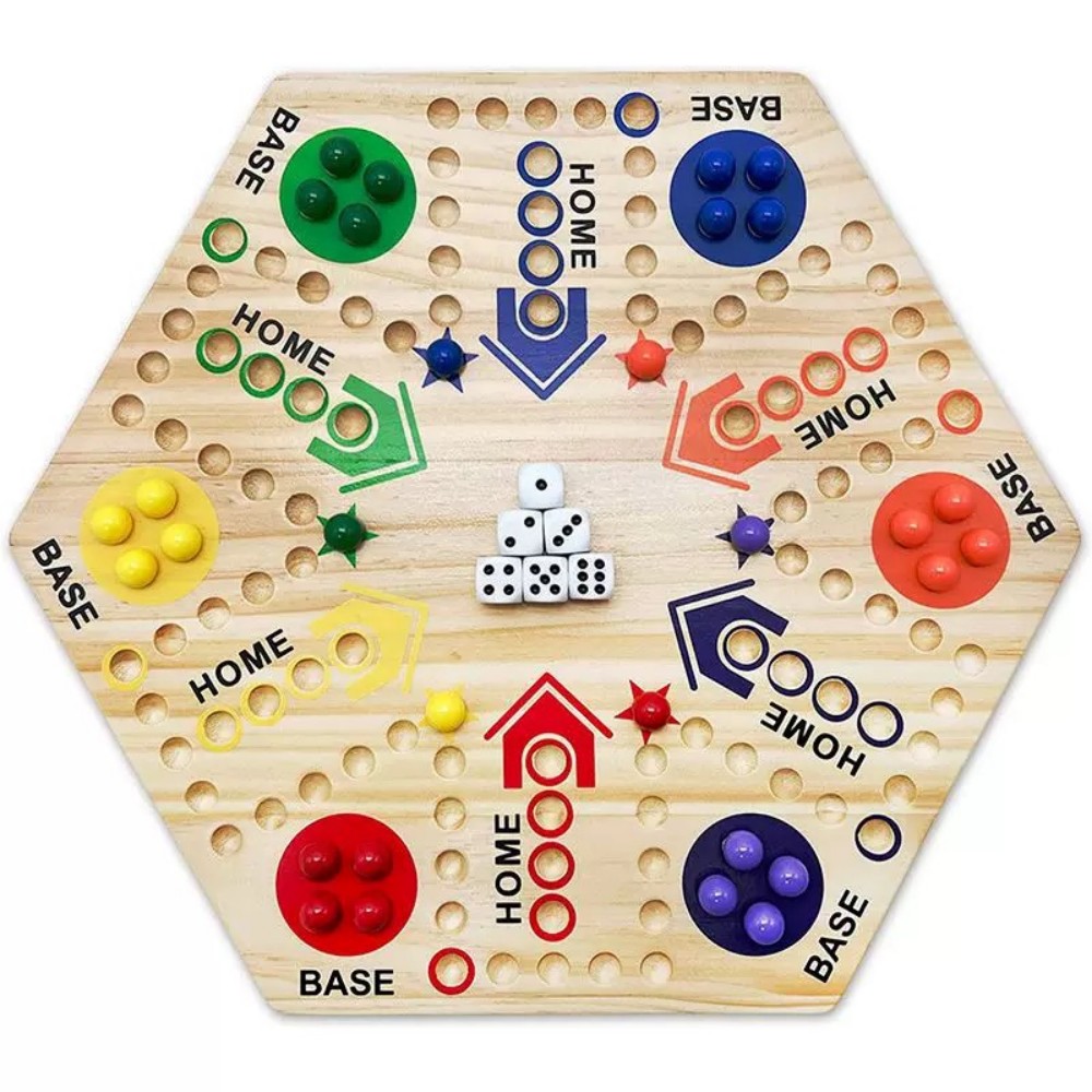 Juego de mesa de mármol, juego - Board Game Ludo reseña y precio