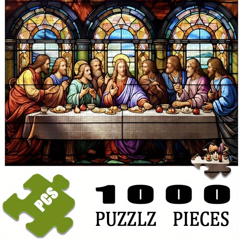 1000 Uds escena religiosa últi - Jigsaw Puzzle Adult reseña y precio