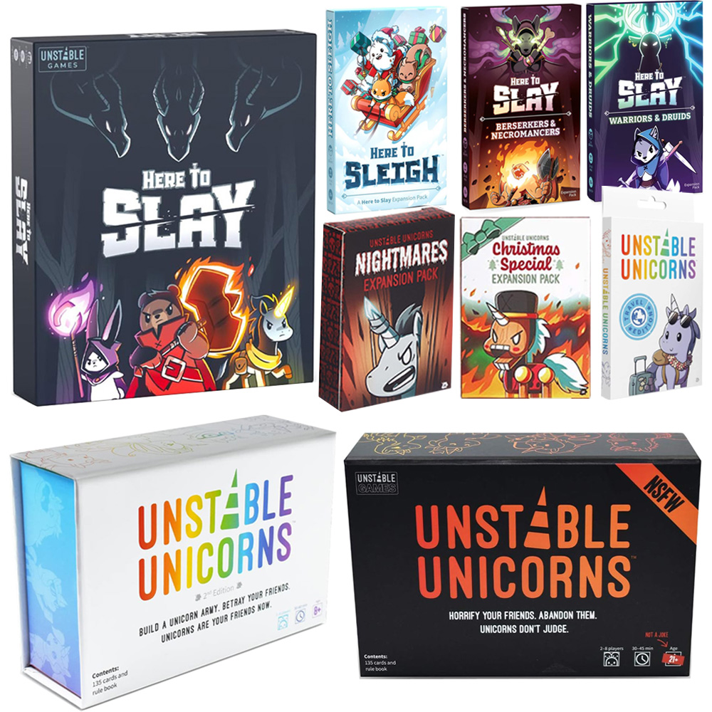 Juego de cartas de juego de ro - Board Game Here To Slay reseña y precio