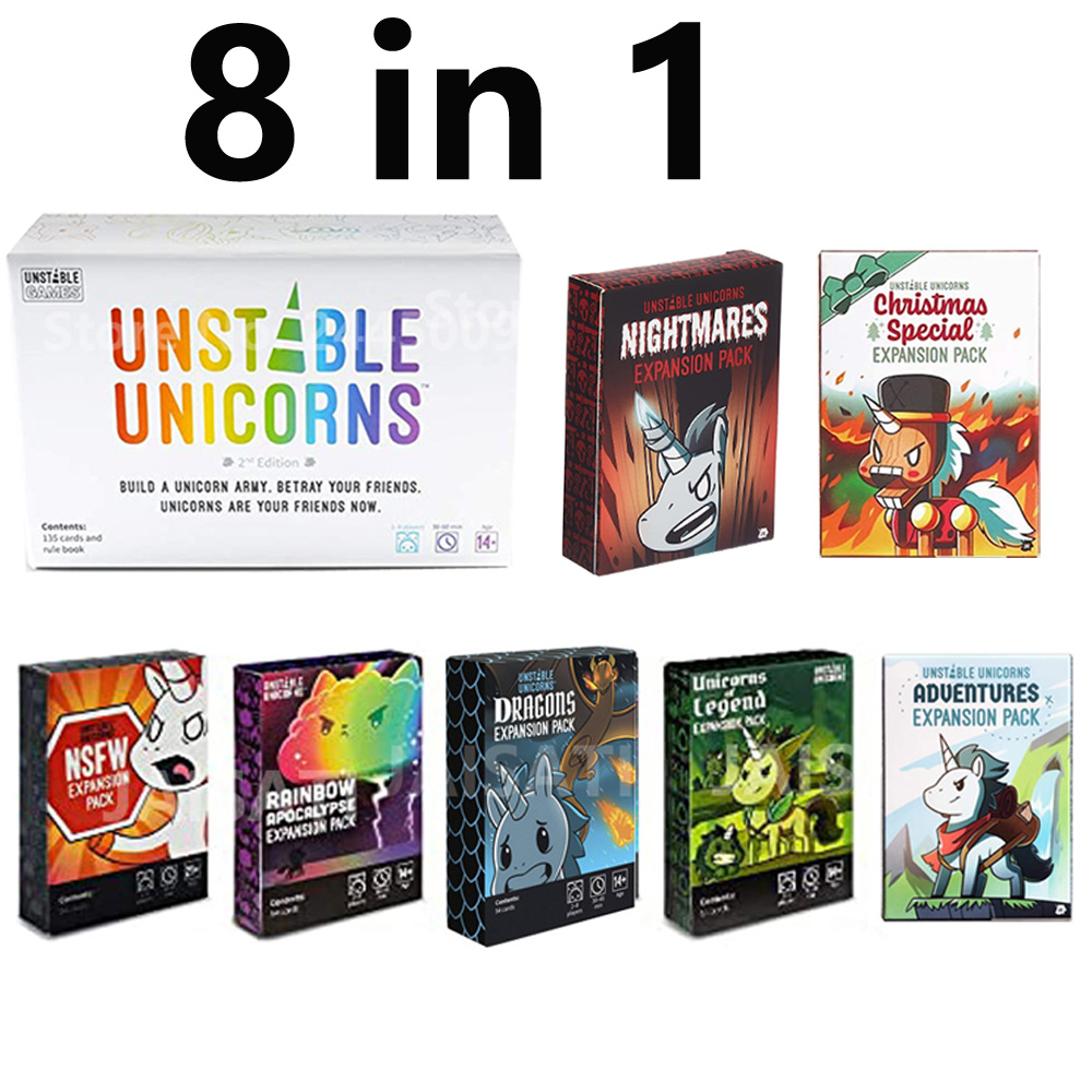 Juegos de mesa Unstables Night - Board Game Here To Slay reseña y precio