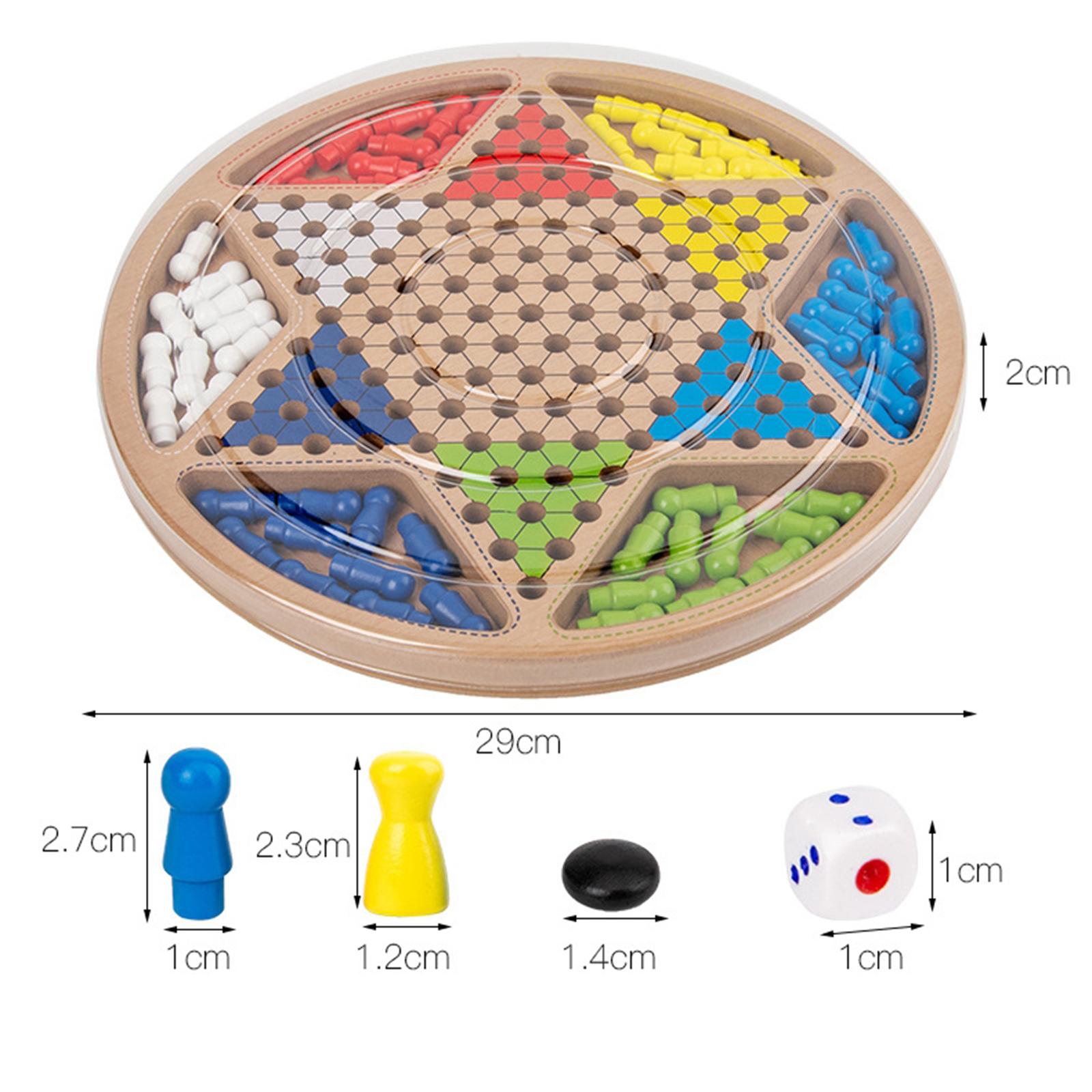 Juego de Mesa Educativo 2 en 1 - Board Game Halma reseña y precio