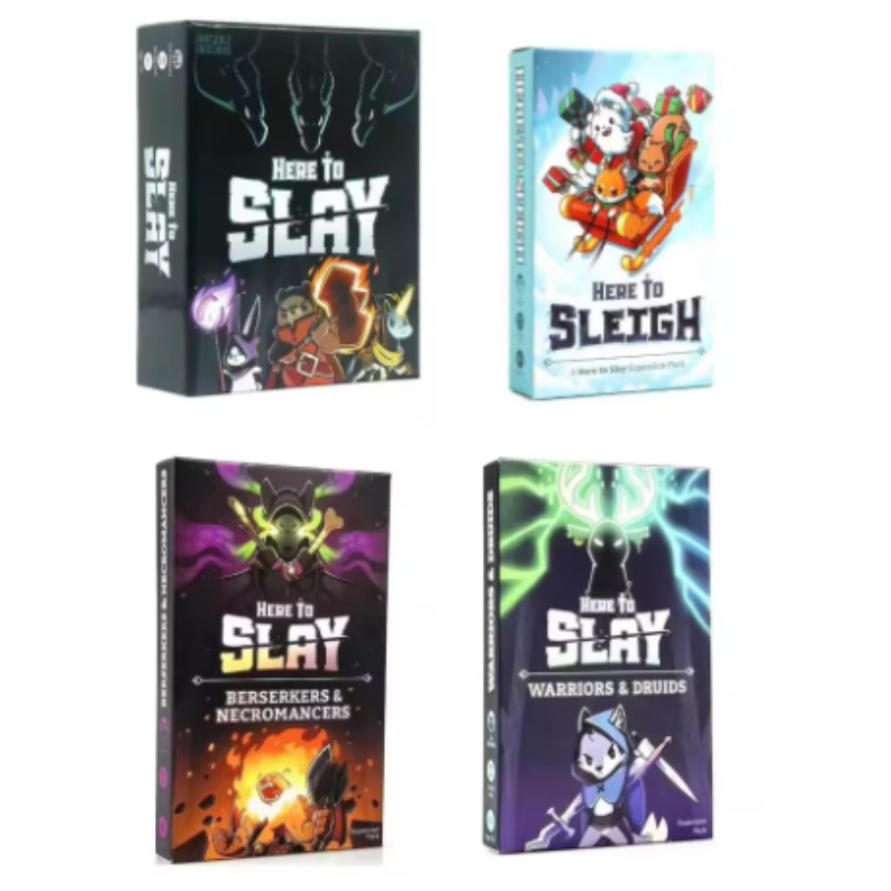 El más nuevo juego de base Tee - Board Game Here To Slay reseña y precio