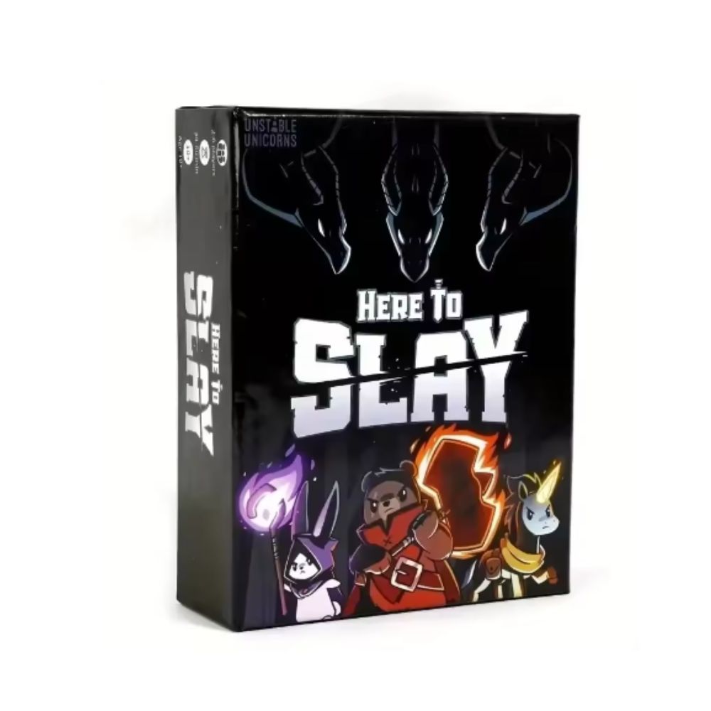El más nuevo juego de base Tee - Board Game Here To Slay reseña y precio