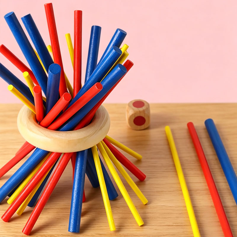 Juego de Palitos de Madera Bal - Board Game Ideas reseña y precio